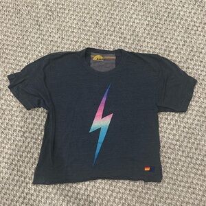 BOLT BOYFRIEND TEE - RAINBOW